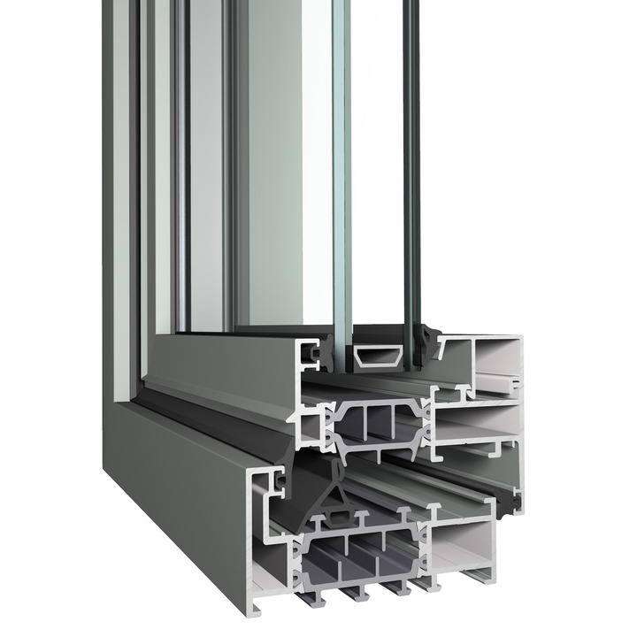 Алюминиевые окна Reynaers SlimLine 38 Cubic Киев detail