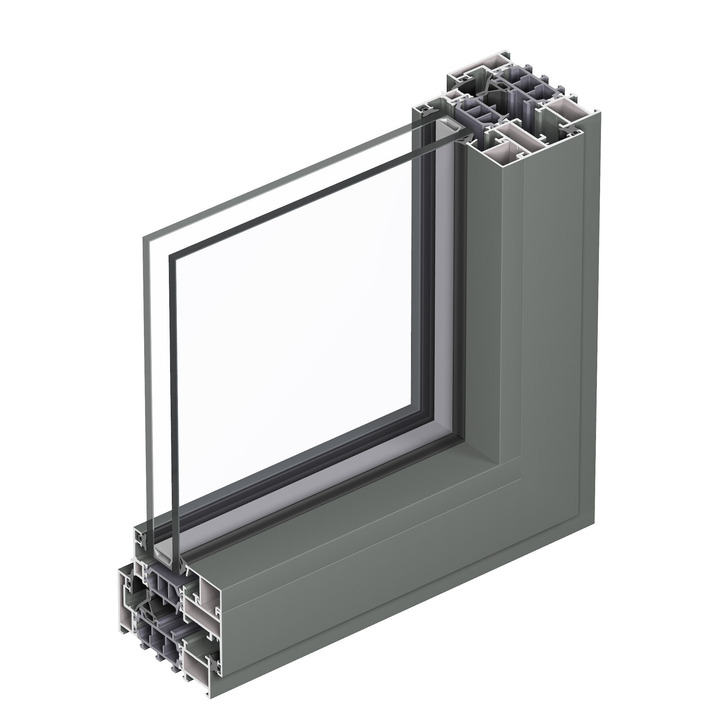 Алюминиевые окна Reynaers SlimLine 38 Cubic cubicinside