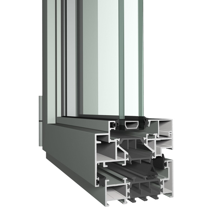 Алюминиевые окна Reynaers SlimLine 38 Ferro openingdetail