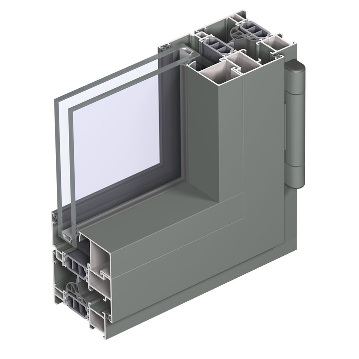 Алюминиевые окна Reynaers CS 77 Functional Киев inside
