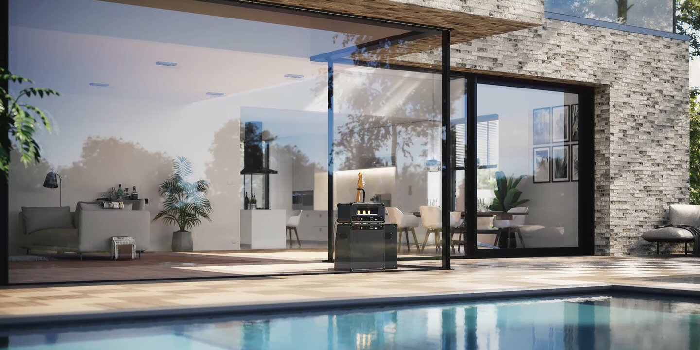 Скляні кути в розсувній системі Reynaers MasterPatio Київ
