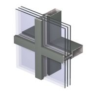 Алюмінієва фасадна система Reynaers Concept Wall 50